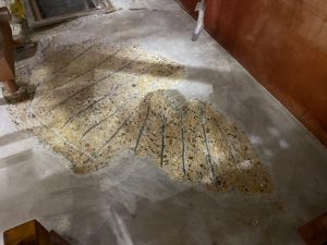 飲料工場ミルクリート塗床工事-群馬県