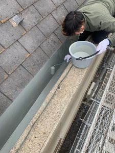 教会屋根防水改修工事-栃木県栃木市