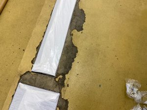 スーパー厨房塗床改修工事 - 群馬県