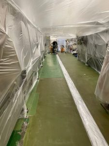 食品工場/水系硬質ウレタンモルタル工法（ピュアクリートHF）-埼玉県
