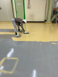 工場/床改修工事-栃木県
