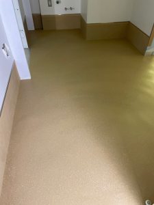 新築厨房/水系硬質ウレタンモルタル工法-東京都