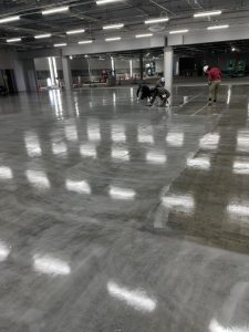新築部品工場/塗床工事-栃木県
