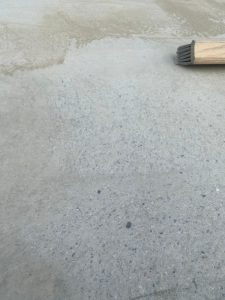 ビル屋上/雨打たれコンクリート研磨-東京都