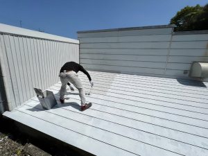 工場屋根/遮熱塗装工事-群馬県