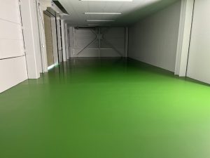 電子工場/新築塗床工事-長野県