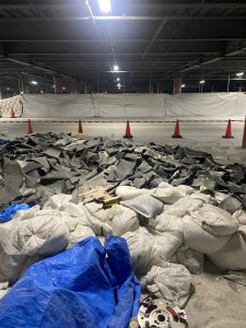 大型店舗立体駐車場/防水撤去工事-千葉県