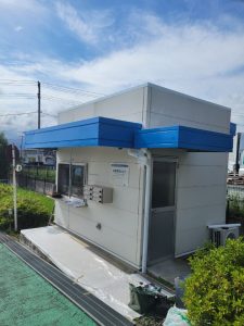 守衛室/塗装工事-神奈川県