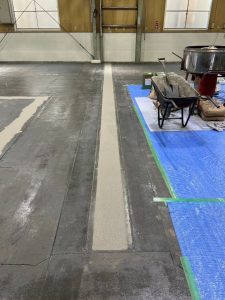 金属加工工場/エポキシ防滑塗床工事-群馬県