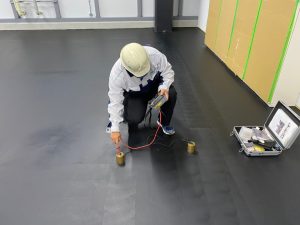 工場/新築帯電防止塗床工事-長野県