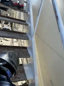 食品工場/外階段塗装-群馬県