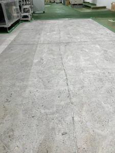 食品工場/水系硬質ウレタンモルタル+防滑工法-埼玉県