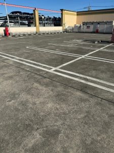 駐車場/既存コンクリート研磨仕上げ-栃木県