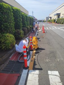 工場/歩行通路凹凸改修工事-群馬県