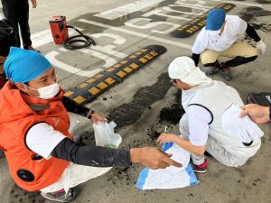 倉庫/車両用減速帯設置工事-埼玉県