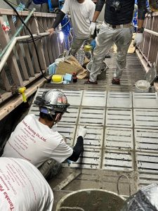 歩道橋/舗装復旧工事-東京都