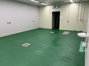 スーパー/新築塗床工事-群馬県