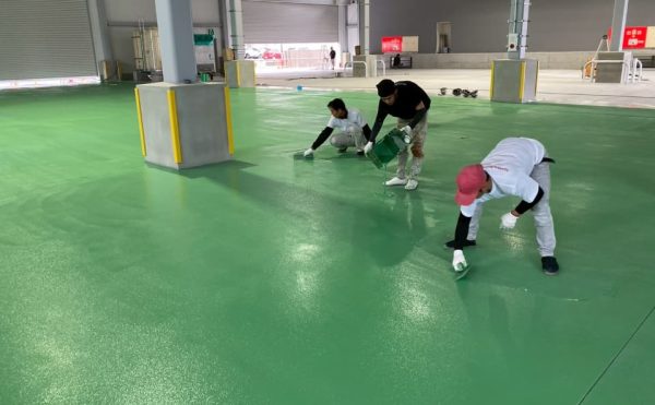 工場/床改修工事-群馬県