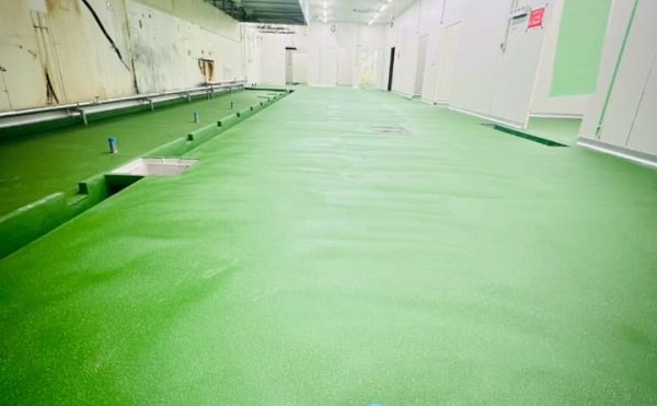 食品工場/床改修工事-栃木県