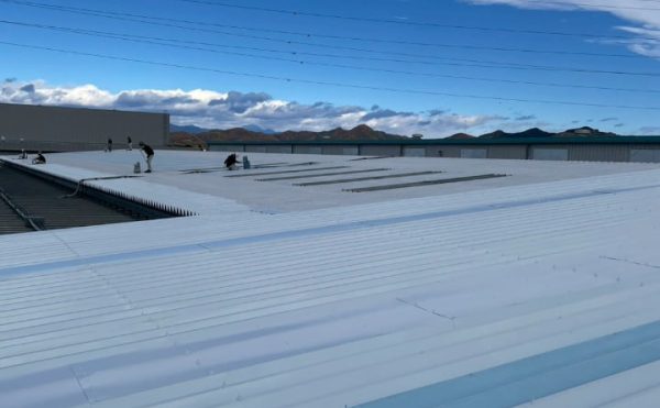 工場屋根/遮熱塗装-群馬県