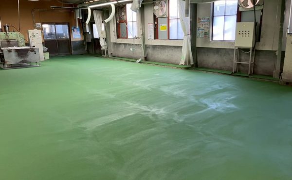 機械工場/床改修工事-長野県